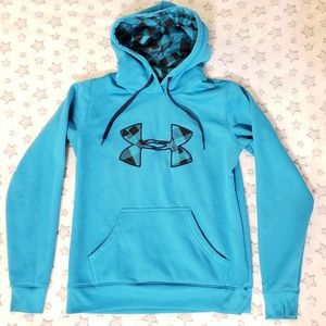 3/$20 Under Armour Blue Storm Semi Fitted Hoodie
